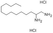 1,2-Tetradecanediamine dihydrochloride Structure