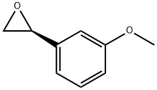 (S)-3-甲氧基苯基环氧乙烷, 138809-94-6, 结构式