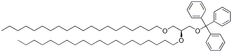 [S,(-)]-1-O,2-O-Diicosyl-3-O-trityl-D-glycerol,13881-44-2,结构式