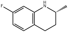 R-2-甲基-7-氟-1,2,3,4-四氢喹啉, 1388106-07-7, 结构式