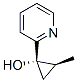 Cyclopropanol, 2-methyl-1-(2-pyridinyl)-, cis- (9CI) 结构式