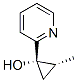 Cyclopropanol, 2-methyl-1-(2-pyridinyl)-, trans- (9CI) 结构式