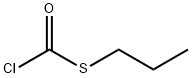 N-PROPYL CHLOROTHIOFORMATE Structure