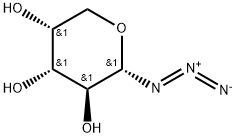 ALPHA-D-阿拉伯吡喃糖基叠氮化物 结构式