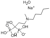 伊班膦酸钠一水合物 结构式