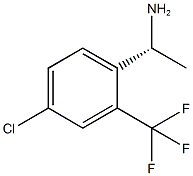 (R)-1-(4-Chloro-2-trifluoromethylphenyl)ethylamine Struktur
