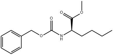 N-(Benzyloxycarbonyl)-D-norleucine methyl ester Structure