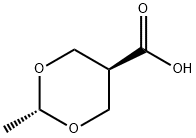 1,3-Dioxane-5-carboxylicacid,2-methyl-,trans-(9CI),138943-97-2,结构式