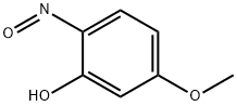 4-亚硝基间苯二酚单甲醚, 13895-38-0, 结构式