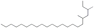 3,5-Dimethyldocosane,13897-12-6,结构式
