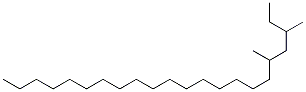 3,5-Dimethyldocosane Structure