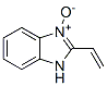 1H-Benzimidazole,2-ethenyl-,3-oxide(9CI) 结构式