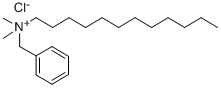 十二烷基二甲基苄基氯化铵,139-07-1,结构式