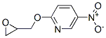 Pyridine, 5-nitro-2-(oxiranylmethoxy)- (9CI) Struktur