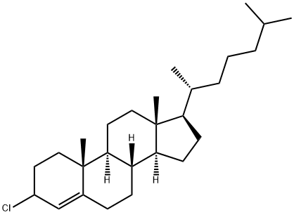 (3alpha)-3-chloro-Cholest-4-ene Struktur