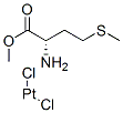 O-methyl-methionine-dichloroplatinum(II) Structure