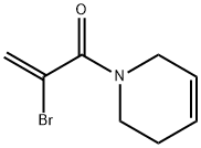 Pyridine, 1-(2-bromo-1-oxo-2-propenyl)-1,2,3,6-tetrahydro- (9CI) Structure