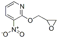 Pyridine, 3-nitro-2-(oxiranylmethoxy)- (9CI) Structure