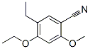 Benzonitrile, 4-ethoxy-5-ethyl-2-methoxy- (9CI) Structure