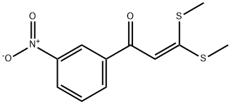 3,3-BIS-METHYLSULFANYL-1-(3-NITRO-PHENYL)-PROPENONE Structure