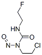 1-(2-Chloroethyl)-3-(2-fluoroethyl)-1-nitrosourea,13907-77-2,结构式