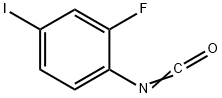 2-氟-4-碘苯异氰酸酯,139072-17-6,结构式