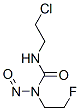 1-(2-クロロエチル)-3-(2-フルオロエチル)-3-ニトロソ尿素 化学構造式