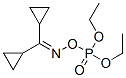 dicyclopropyloketoxime diethylphosphoric acid ester,139087-70-0,结构式