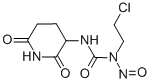 1-(2-Chloroethyl)-3-(2,6-dioxo-3-piperidyl)-1-nitrosourea 结构式