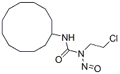 1-(2-Chloroethyl)-3-cyclododecyl-1-nitrosourea Structure