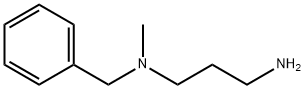 N1-ベンジル-N1-メチル-1,3-プロパンジアミン 化学構造式