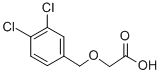(3,4-dichlorophenyl)methoxyacetic acid Struktur