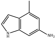 6-氨基-4-甲基吲哚, 139121-40-7, 结构式