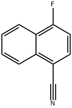 1-CYANO-4-FLUORONAPHTHALENE Structure