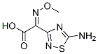 (Z)-5-氨基-ALPHA-(甲氧基亚胺)-1,2,4-噻二唑-5-(碳-14)-3-乙酸,139183-37-2,结构式