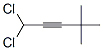 1,1-Dichloro-4,4-dimethylpent-2-yne Structure