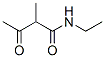 Butanamide, N-ethyl-2-methyl-3-oxo- (9CI) Structure