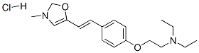 N,N-diethyl-2-[4-[(E)-2-(3-methyloxazol-5-yl)ethenyl]phenoxy]ethanamin e hydrochloride|