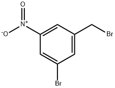 1-溴-3-(溴甲基)-5-硝基苯,139194-80-2,结构式