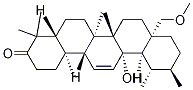 (4aR,6aR,6bS,8aS,11R,12S,12aR,12bS,14aR,14bS)-12b-Hydroxy-8a-(methoxymethyl)-4,4,6a,6b,11,12,14b-heptamethyl-1,4,4a,5,6,6a,6b,7,8,8a,9,10,11,12,12a,12b,14a,14b-octadecahydropicen-3(2H)-one Structure