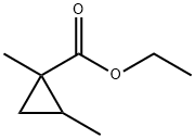 Cyclopropanecarboxylic acid, 1,2-dimethyl-, ethyl ester (9CI) Structure