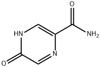 Pyrazinecarboxamide, 4,5-dihydro-5-oxo Struktur