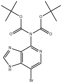 1392424-79-1 IMidodicarbonic acid, 2-(7-broMo-1H-iMidazo[4,5-c]pyridin-4-yl)-, 1,3-bis(1,1-diMethylethyl) ester