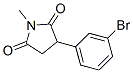 N-methyl-3-bromophenylsuccinimide 结构式