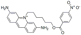 139263-56-2 3,6-diamino-10-(6-(4-nitrobenzoyloxy)hexyl)acridinium