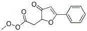 methyl 2-(3-oxo-5-phenyl-2-furyl)ethaneperoxoate 结构式