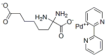 139280-50-5 2,2'-bipyridine-alpha, alpha-diaminosuberic acid palladium(II)