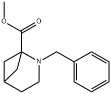 Methyl 2-benzyl-2-azabicyclo-[3.1.1]heptane-1-carboxylate 结构式