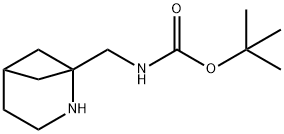 1-(Boc-aminomethyl)-2-azabicyclo[3.1.1]heptane Structure