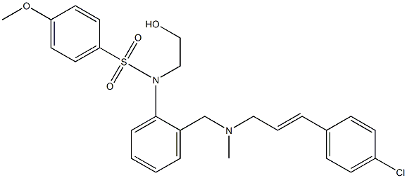 KN-93 化学構造式